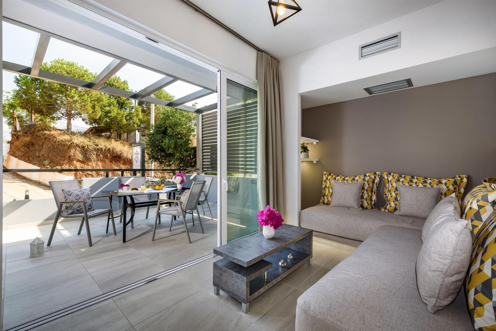 Solar Apartments Agia Marina Eksteriør bilde